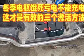 冬季电动车电瓶饿死充不进去电，这才是有效的激活方法，望周知视频封面