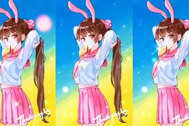 不同老师画的小舞，来看看谁画的更好看视频封面