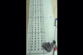 排列五最新规律走势线条，很漂亮视频封面