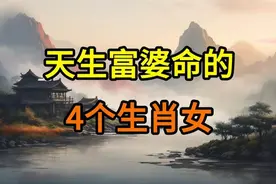 这4个生肖女天生富婆命，年龄越大越富贵三代人！说的是您吗视频封面