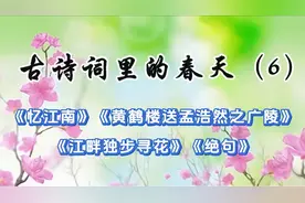 4首描写春天的经典古诗词，看看诗人笔下的春天究竟是什么样子？视频封面
