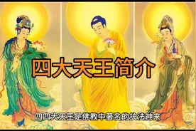 #西游记#四大天王简介视频封面