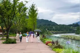 成都市彭州太阳湾风景区农家乐休闲避暑生活体验