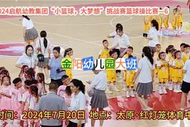 2024启航“小篮球，大梦想”篮球操比赛—6《金阳幼儿园大班》视频封面