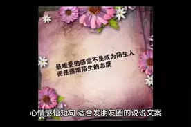 适合发朋友圈的文案