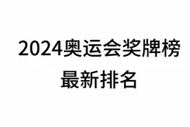 2024奥运会奖牌榜最新排名来了视频封面