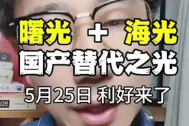 曙光+海光，国产替代之光！ #消息解读