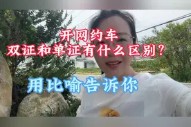 开滴滴网约车，双证和单证有什么区别？用一个比喻来告诉你！视频封面