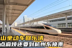 萧山坐动车回乐清，没有直达的车，还要到杭州东站换乘有点麻烦