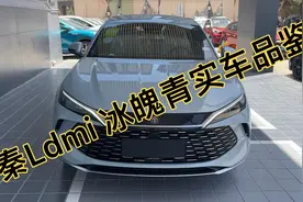 比亚迪秦Ldmi 冰魄青实车到店，这个颜色放大街上你能认出来不？视频封面