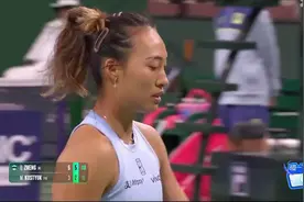 郑钦文2-0科斯秋克，最后一球打得太漂亮了视频封面