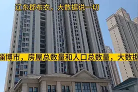 淄博市，房屋总数量和人口总数量，相关的大数据分析。视频封面