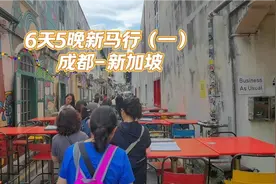 6天5晚新马行（一）：成都-新加坡，打卡哈芝巷、鱼尾狮公园视频封面