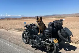 一人一狗摩旅甘肃，边三轮摩托车出大问题了视频封面