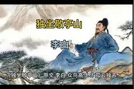 独坐敬亭山，李白与山对话的浪漫视频封面