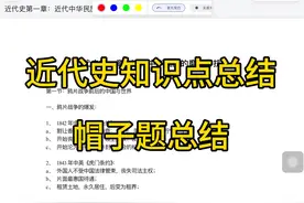 考研政治近代史知识点总结视频封面