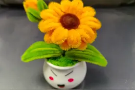车载迷你向日葵小盆栽教程来咯😘视频封面
