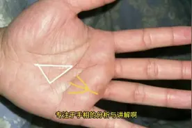 手相中的三角纹不利人脉，唯独这个除外视频封面