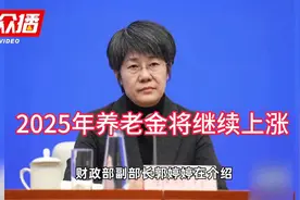 2025年养老金继续上涨，财政部副部长详解政策.。视频封面