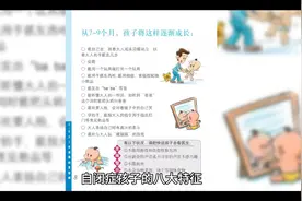 自闭症孩子的八大特征