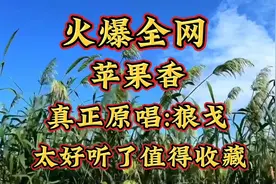 狼戈老师原唱《苹果香》原滋原味，太好听了，收藏起来慢慢听