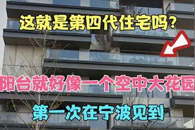 这就是第四代住宅吗?阳台就好像一个空中大花园,第一次在宁波见到视频封面
