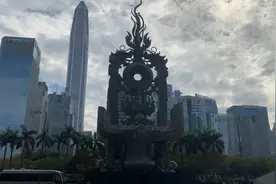 深圳证劵交易所左侧韩美林大师设计的铜牛视频封面