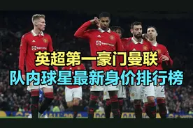 英超第一豪门|曼联队内球星身价排名，全队25人，总身价7.3亿欧元视频封面