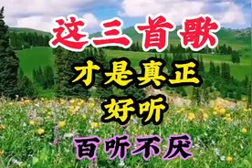 这三首歌才是真正好听，一首比一首好听，视频封面