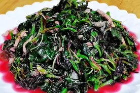 家常苋菜超好吃的做法，鲜香软糯又入味，开胃又下饭，次次都光盘