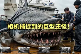 相机捕捉到的巨型海怪！(AI生成)视频封面