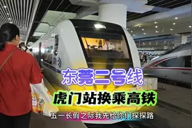 东莞地铁二号线虎门站换乘高铁视频封面