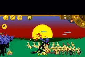 无声拍视频:火柴人战争遗产修改器，到“闪玩”里面下载