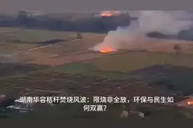 湖南华容秸秆焚烧风波：限烧非全放，环保与民生如何双赢？视频封面