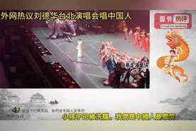 刘德华台北演唱会唱中国人，台湾网友：我们和大陆都是龙的传人