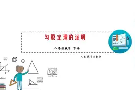 数学，勾股定理的证明视频封面