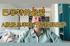 巴菲特也爱高分红！A股股息率排行榜新鲜出炉！！视频封面