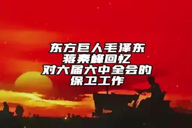 蒋秦峰回忆对六届六中全会的保卫工作—东方巨人毛泽东视频封面