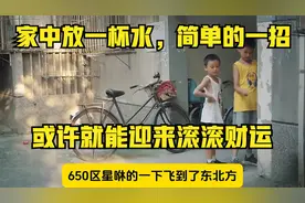 家中放一杯水，简单的一招，或许就能迎来滚滚财运💰视频封面
