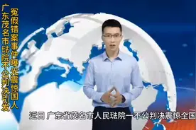 广东省茂名市法院不公判决引发假案震惊国人视频封面