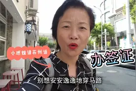 小玳姐赴上海办签证，早餐吃榨菜月饼，热情粉丝在领事馆外面等候视频封面