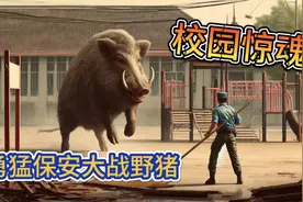 铜陵小学惊现野猪！保安英勇护校，全程揭秘视频封面