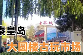 周末逛一逛秦皇岛大圆楼古玩地摊😄视频封面