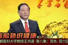 20 王鸿谟【看脸色识健康】（下）第八集：耳色、耳穴区色视频封面