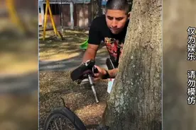 自行车恶搞整蛊偷车毛贼，看他们都有什么奇葩反应，让你笑不停视频封面