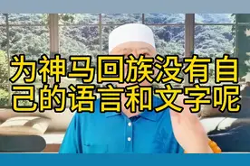 ＃上热门＃为神马回族没有自己的语言和文字呢@西瓜视频视频封面