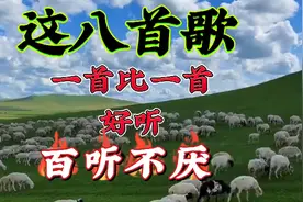 这八首歌一首比一首唱的好听，百听不厌，越听越爱听