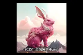 2025年是属兔的幸运年，属兔人会获得前所未有的好运。视频封面