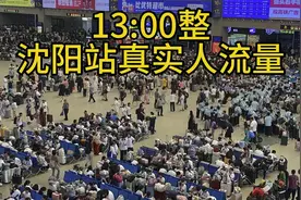 沈阳再见！暑假沈阳站候车大厅人流量，场面真大！视频封面