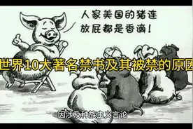 【世界10大著名禁书及其被禁的原因】视频封面